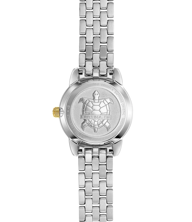 Certina Women's DS-8 Lady Mechanical Automatic Two Tone Stainless Steel Bracelet Watch