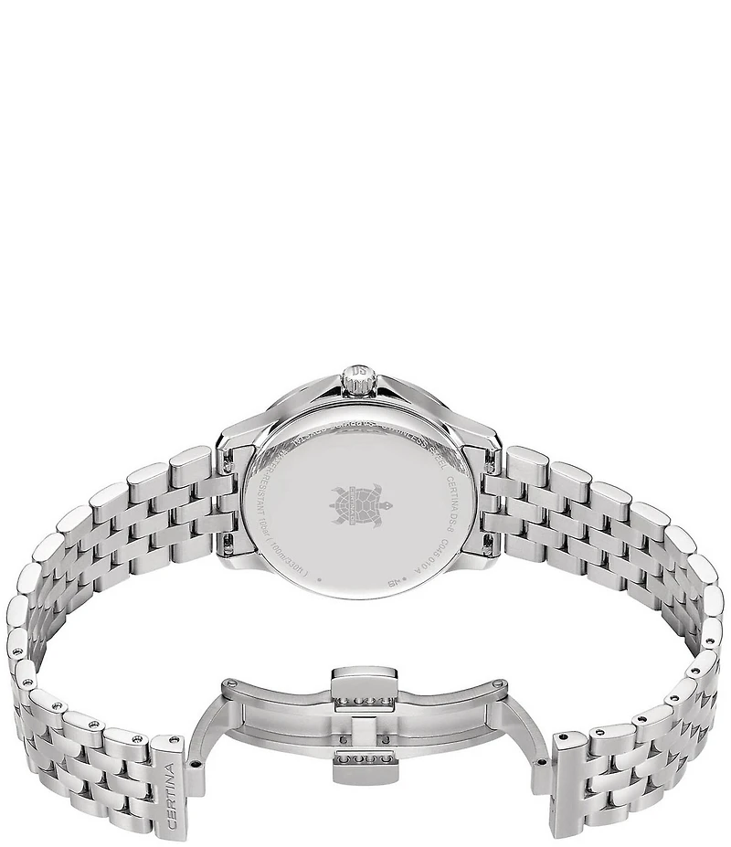 Certina Women's DS 8 Quartz Analog Stainless Steel Bracelet Watch
