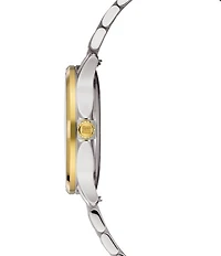 Certina Women's DS 8 Quartz Analog Two Tone Titanium Bracelet Watch