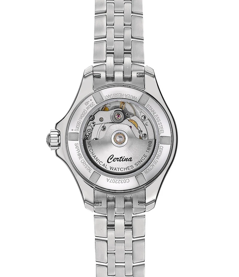 Certina Women's DS Action Lady Automatic Stainless Steel Bracelet Watch