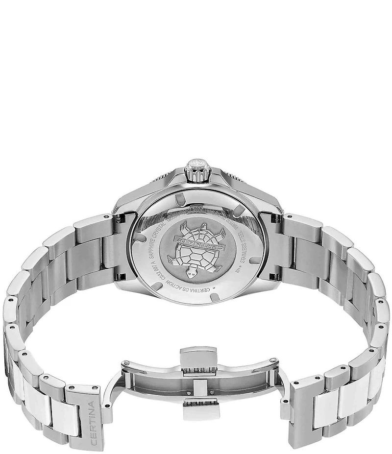 Certina Women's DS Action Lady Quartz Analog Stainless Steel Bracelet Watch