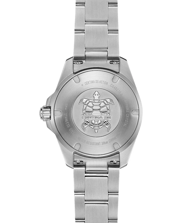 Certina Women's DS Action Quartz Automatic Stainless Steel Bracelet Watch