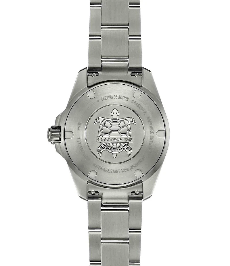 Certina Women's DS Action Quartz Analog Stainless Steel Bracelet Watch