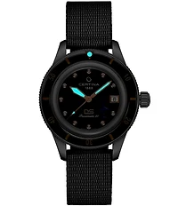 Certina Women's DS PH200M Automatic Black Strap Watch