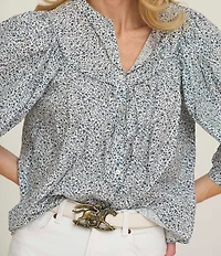 Cesoli 1.2#double; Alligator Embossed Reversible Leather Belt