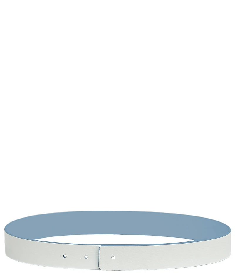 Cesoli 1.2#double; Classic Pebbled Reversible Leather Belt