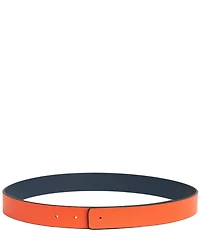 Cesoli 1.2#double; Classic Pebbled Reversible Leather Belt