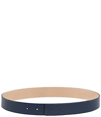 Cesoli 1.2#double; Classic Pebbled Reversible Leather Belt
