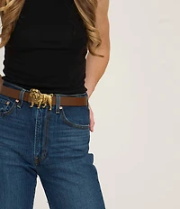 Cesoli Bulldog Collegiate Belt Buckle