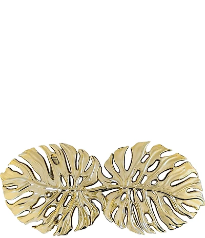 Cesoli Julie Palm Leaves Belt Buckle