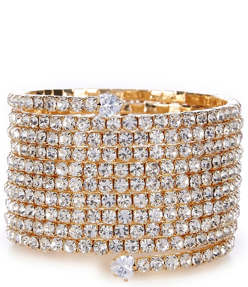 Cezanne 9 Row Mega Coil Bracelet