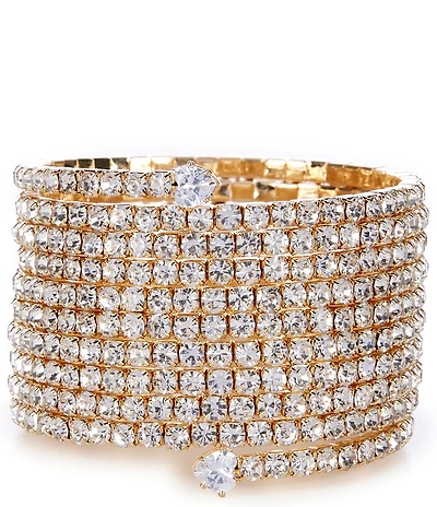 Cezanne 9 Row Mega Coil Bracelet