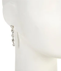 Cezanne Baguette Chain Drop Earrings