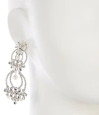 Cezanne Beatrice Orbital Drop Earrings