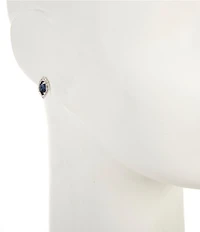 Cezanne Blue Duo Drop Earrings