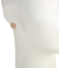 Cezanne C by Cezanne CZ Starburst Stud Earrings
