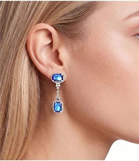 Cezanne Cristina Blue Drop Earrings