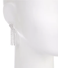 Cezanne Crossover Tassel Earrings