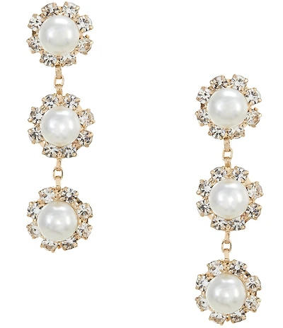 Cezanne Daisy Drop Earrings