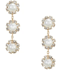 Cezanne Daisy Drop Earrings