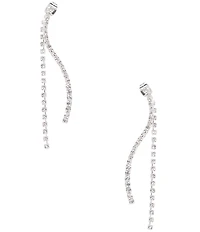 Cezanne Duo Curves Linear Earrings