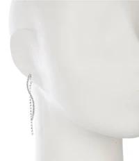 Cezanne Duo Curves Linear Earrings