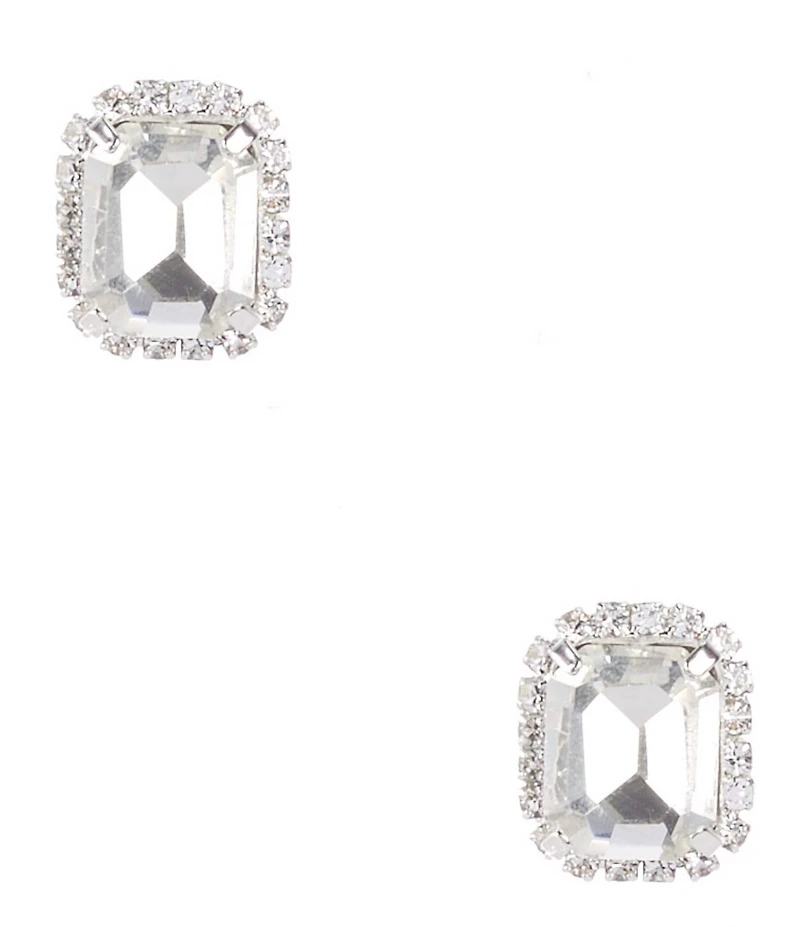 Cezanne Emma Framed Stud Earrings
