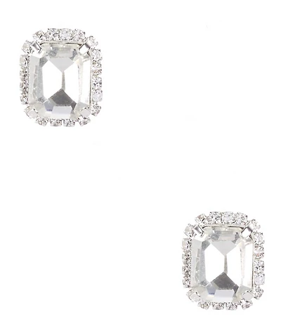 Cezanne Emma Framed Stud Earrings