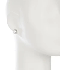 Cezanne Emma Framed Stud Earrings