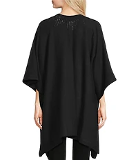 Cezanne Eru Rhinestoned Ruana