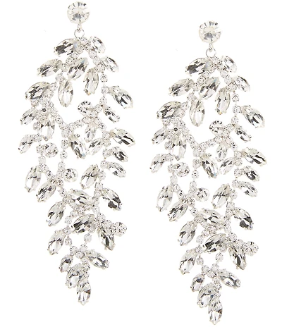 Cezanne Eveline Crystal Chandelier Statement Drop Earrings
