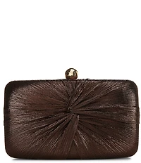 Cezanne Felicity Knot Kiss Lock Minaudiere Clutch Bag