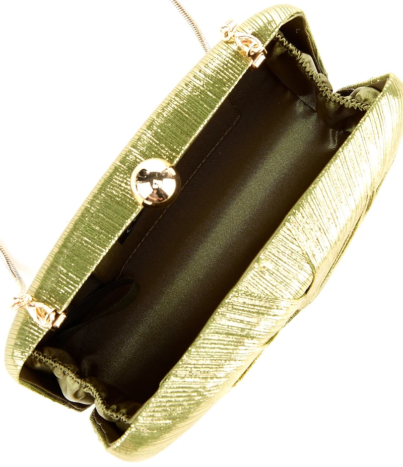 Cezanne Felicity Knot Kiss Lock Minaudiere Clutch Bag