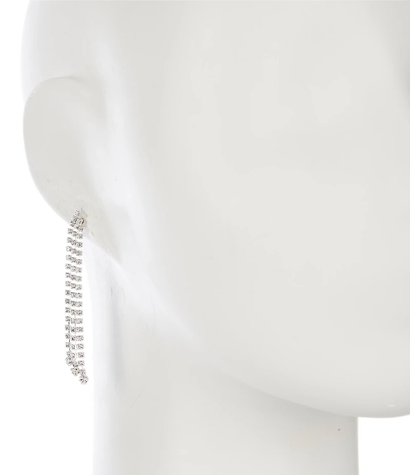 Cezanne Fine Fringe Drop Earrings