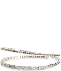 Cezanne Floating Double Row Cuff Bracelet