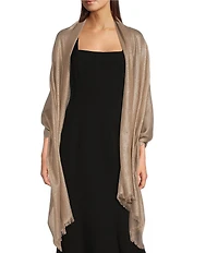 Cezanne Gold Metallic Scarf Wrap