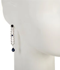 Cezanne Julie Zig Zag Drop Earrings