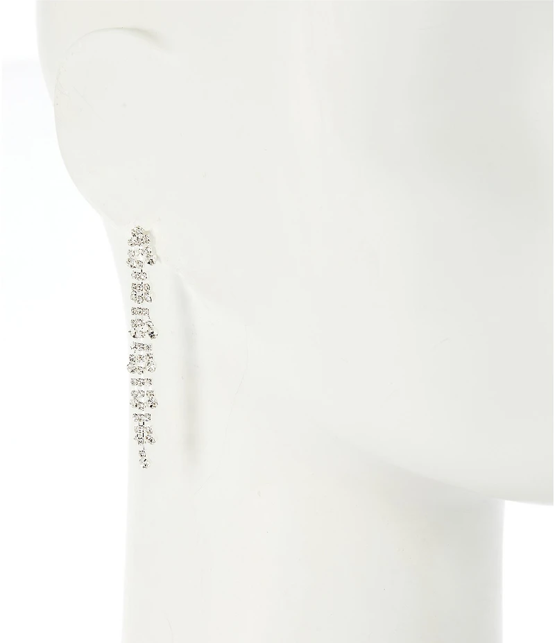 Cezanne Lacey Linear Earrings