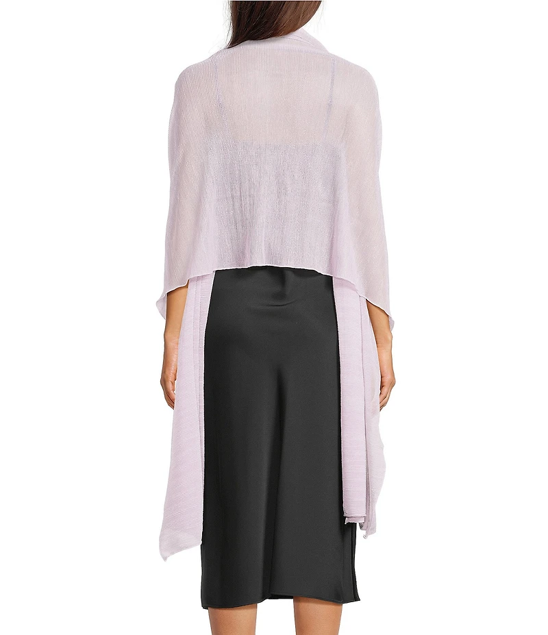 Cezanne Lavender Crinkle Glitz Scarf Wrap