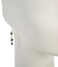 Cezanne Lucia Rhinestone Linear Earrings