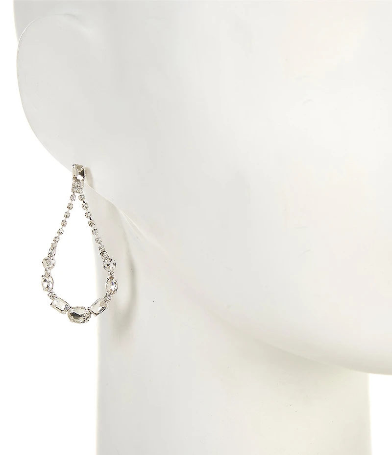 Cezanne Mayra Loop Drop Earrings