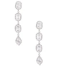 Cezanne Mixed Stone Linear Earrings