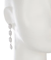 Cezanne Mixed Stone Linear Earrings