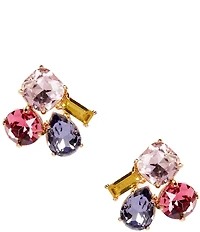 Cezanne Multi Stone Cluster Stud Earrings