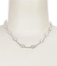 Cezanne Nav Spaced Collar Necklace