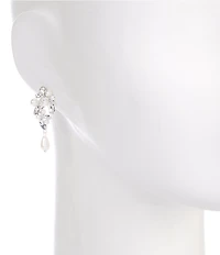 Cezanne Paisley Pearl Drop Earrings