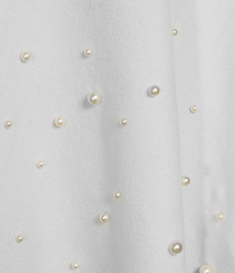 Cezanne Pearl Border Evening Wrap