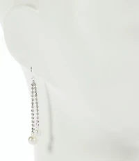 Cezanne Pearl Double Drop Earrings