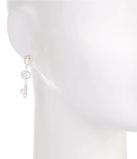 Cezanne Pearl Hols Drop Earrings