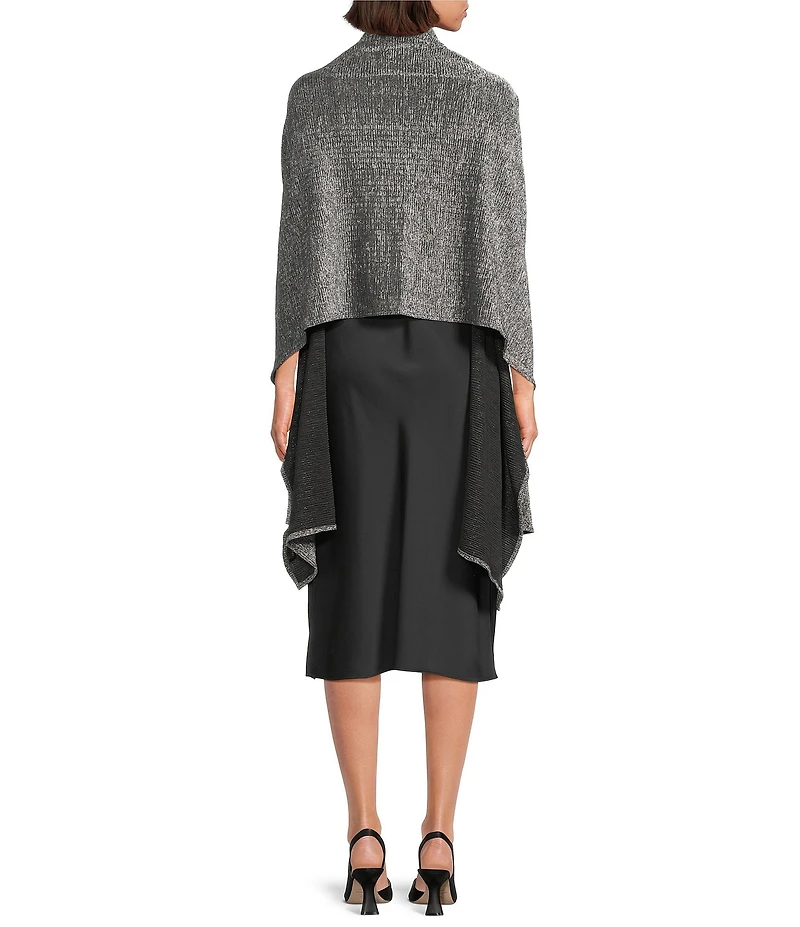 Cezanne Pleated Double Sided Evening Wrap